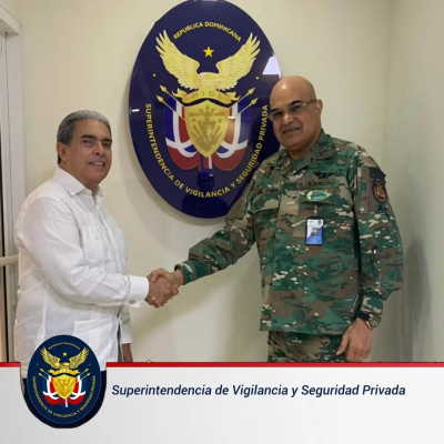 El Director Ejecutivo recibió la visita de cortesía del Mayor General (r) Armando Nivar Rivera, ERD.