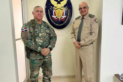 El Mayor General Miguel A. Rubio Báez, ERD, Inspector General de las Fuerzas Armadas, realizó una visita de cortesía a las instalaciones de la SVSP.