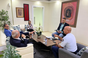 Director Ejecutivo SVSP., recibió una visita de cortesía del experto internacional en materia de seguridad José (Pepe) Vila Del Castillo.