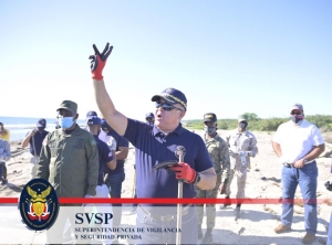 SVSP. realizó una jornada de limpieza y de recogida de desechos sólidos