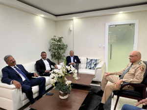 Ejecutivos del Grupo Financiero Popular, realizaron visita de cortesía a las instalaciones de esta Superintendencia de Vigilancia y Seguridad Privada (SVSP).