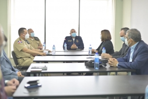 El Director Ejecutivo SVSP. sostuvo una reunión con la directiva de la Asociación Dominicana de Empresas de Seguridad (ADESINC)