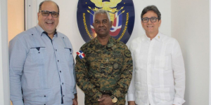 Visita de cortesía de los señores Carlos Miguel Zaglul Suarez