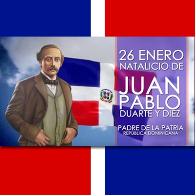 Conmemoración del 205 natalicio de Juan Pablo Duarte y Diez
