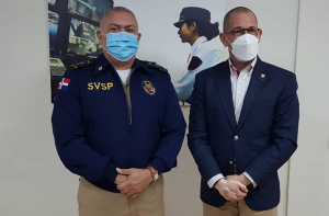 El Director Ejecutivo SVSP, recibió la cordial visita del Viceministro de Coordinación de Seguridad del Ministerio de la Presidencia