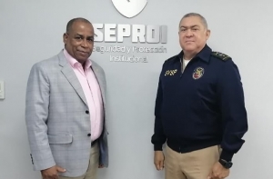 Director Ejecutivo SVSP, realizar visita de cortesía a la empresa de seguridad SEPROI, S.A.