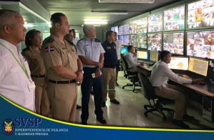 El Director Ejecutivo SVSP., realiza visita de cortesía a empresas de seguridad de la región Este.